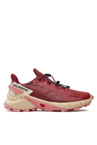 Salomon Маратонки за бягане Supercross 4 GORE-TEX L47316800 Бордо - Mera.bg