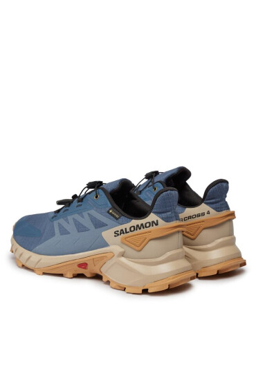 Salomon Маратонки за бягане Supercross 4 Gtx GORE-TEX L47386100 Син - Mera.bg