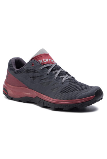 Salomon Туристически Outline 406790 27 M0 Ebony/Red Dahlia/Frost Gray - Mera.bg