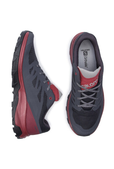 Salomon Туристически Outline 406790 27 M0 Ebony/Red Dahlia/Frost Gray - Mera.bg