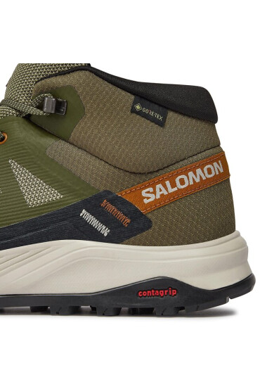 Salomon Туристически Outrise Mid GORE-TEX L47143600 Каки - Mera.bg