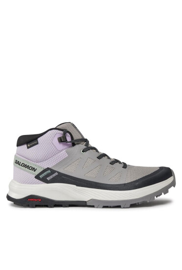 Salomon Туристически Outrise Mid GORE-TEX L47160600 Сив - Mera.bg