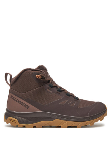 Salomon Туристически Outsnap Clima™ Waterproof L47685100 Кафяв - Mera.bg