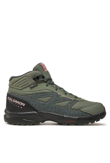 Salomon Туристически Outway Mid Clima™ Waterproof L47561700 Зелен - Mera.bg