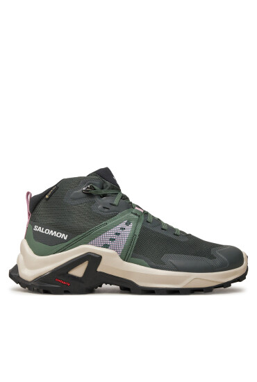 Salomon Туристически X Raise Mid Gore-Tex L47458100 Зелен - Mera.bg