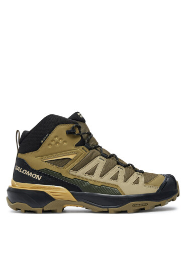 Salomon Туристически X Ultra 360 Mid Gore-Tex L47447700 Зелен - Mera.bg
