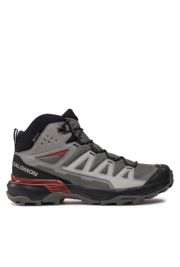 Salomon Туристически X Ultra 360 Mid GORE-TEX L47447800 Сив - Mera.bg
