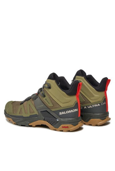 Salomon Туристически X Ultra 4 Mid GORE-TEX L41739800 Зелен - Mera.bg