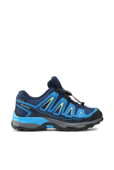 Salomon Туристически X-Ultra Gtj J GORE-TEX 394721 09 W0 Blue Depths Cloisonne/Blazing Yellow - Mera.bg