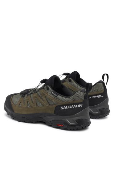 Salomon Туристически X Ward Leather GORE-TEX L47182200 Зелен - Mera.bg