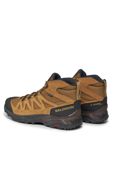 Salomon Туристически X Ward Leather Mid GORE-TEX L47181800 Кафяв - Mera.bg