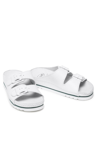Scholl Чехли F21528 Air Bag Med 1065 White - Mera.bg