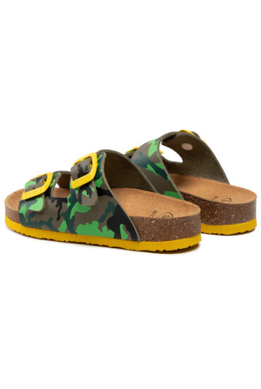 Scholl Чехли Air Bag Kid F29642 1602 270 Green/Yellow - Mera.bg