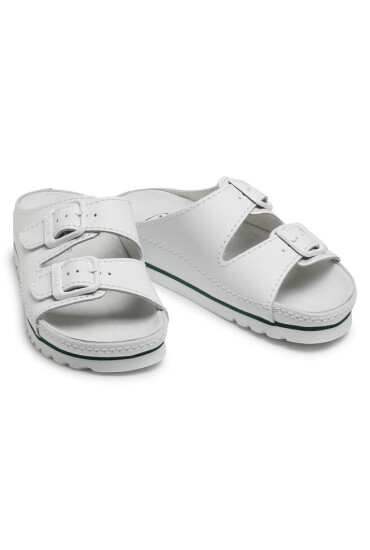 Scholl Чехли Air Bag Med 1065 F21528 White - Mera.bg