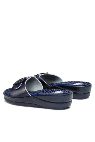 Scholl Чехли F20054 New Massage 1040 Cobalt Blue - Mera.bg