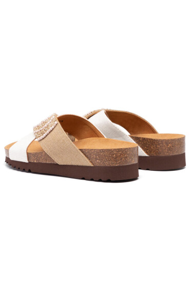 Scholl Чехли La Serena 2.0 F27753 2224 350 Sand/Off White - Mera.bg