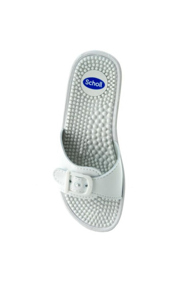 Scholl Чехли New Massage F20054 1065 360 Бял - Mera.bg