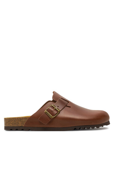 Scholl Чехли Olivier F31845 Кафяв - Mera.bg