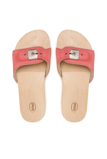 Scholl Чехли PESCURA FLAT FLEX Червен - Mera.bg