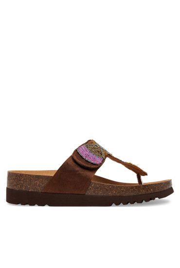 Scholl Джапанки Tanisha MF31328 1011 Кафяв - Mera.bg