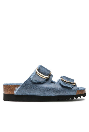 Scholl Пантофи Ilary Fluffy F29534 1007 350 Blue - Mera.bg