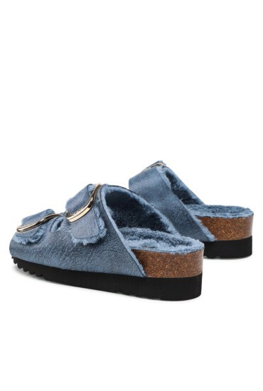 Scholl Пантофи Ilary Fluffy F29534 1007 350 Blue - Mera.bg