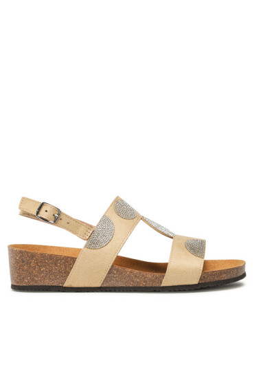 Scholl Сандали F29876 Dubai Sandal 1002 Beige - Mera.bg