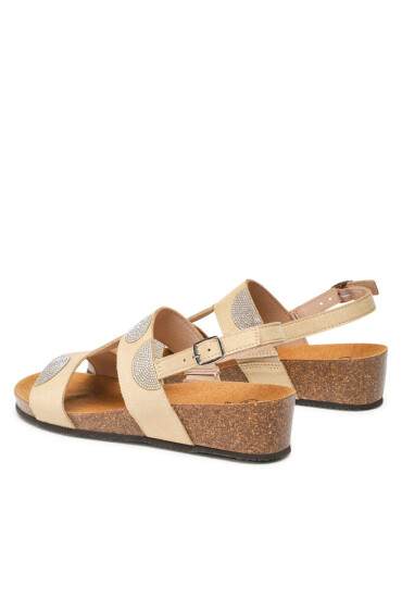 Scholl Сандали F29876 Dubai Sandal 1002 Beige - Mera.bg