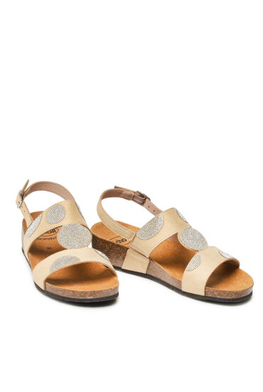 Scholl Сандали F29876 Dubai Sandal 1002 Beige - Mera.bg