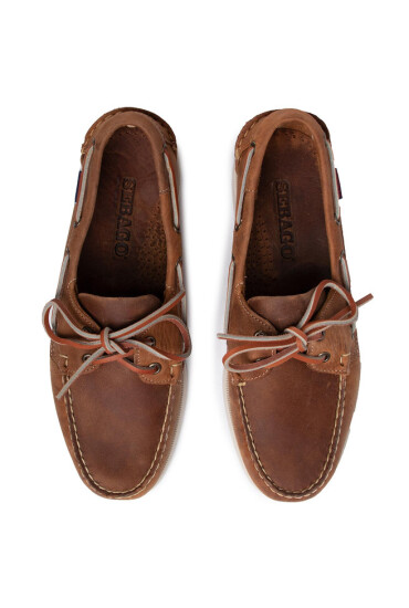 Sebago Мокасини Docksides Portland Crazy H 70015H0 Brown Tan 912 - Mera.bg