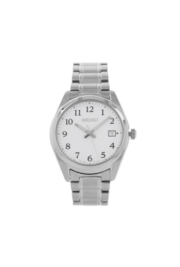 Seiko Часовник Classic Quartz SUR459P1 Silver/Silver - Mera.bg