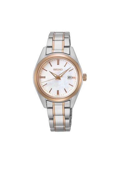 Seiko Часовник Neo Classic SUR634P1 Rose Gold/Silver - Mera.bg