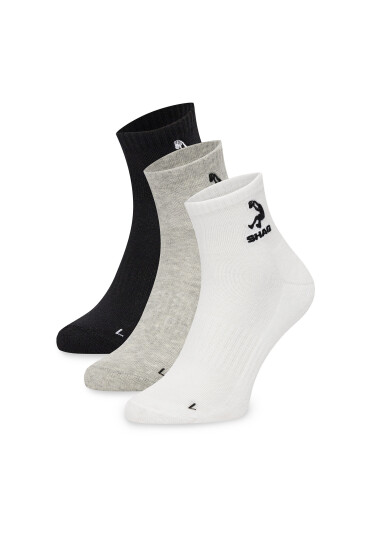 SHAQ Къси чорапи AS_SHQ_H_001Z_SS25 (3-PACK) Цветен - Mera.bg