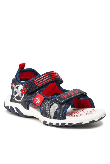 Shone Сандали 491-001 Navy/Red - Mera.bg
