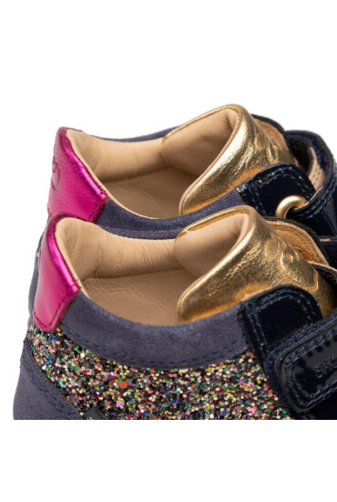 Shoo Pom Сникърси Play Easy Co N4GIBF0401 Fiesta/Multi Navy - Mera.bg