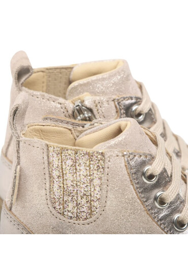 Shoo Pom Сникърси Play New Jodlace N4GPAA0402 Златист - Mera.bg
