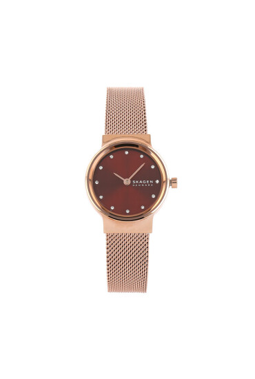 Skagen Часовник Freja Lille Two SKW3067 Rose Gold/Burgundy - Mera.bg