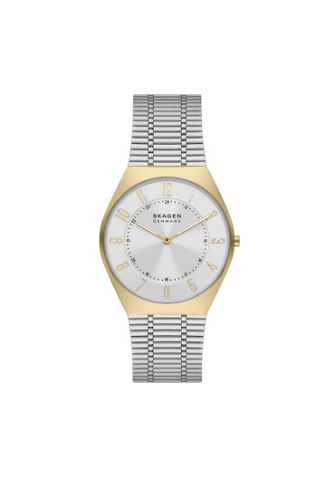 Skagen Часовник Grenen Ultra Slim SKW6825 Silver/Gold - Mera.bg