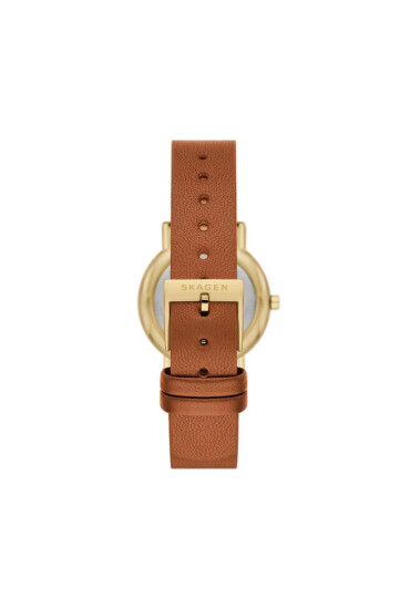 Skagen Часовник Signatur Lille SKW3121 Gold/Brown - Mera.bg
