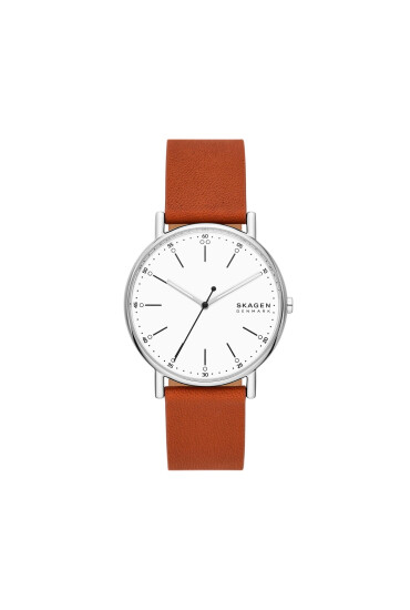 Skagen Часовник Signatur SKW6903 Кафяв - Mera.bg