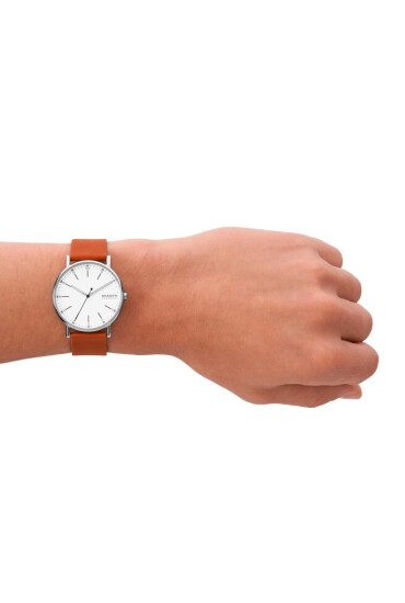 Skagen Часовник Signatur SKW6903 Кафяв - Mera.bg