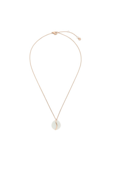 Skagen Колие SKJ1813791 Позлатено с розово злато - Mera.bg