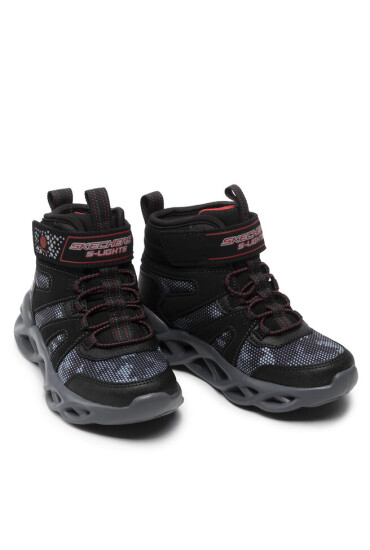 Skechers Апрески Zerrix 400145L/BKRD Черен - Mera.bg