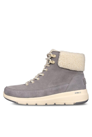 Skechers Зимни обувки Glacial Ultra Woodlands 16677/GRY Сив - Mera.bg