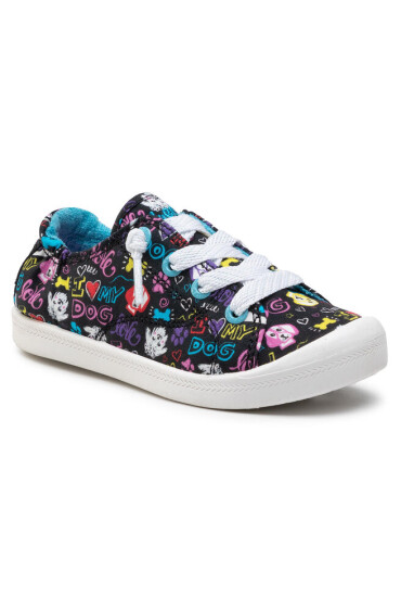 Skechers Гуменки I Chews You 300008L/BKTQ Black/Turquoise - Mera.bg
