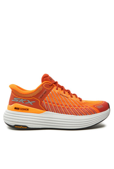 Skechers Маратонки за бягане Max Cushioning Suspension 220936/ORG Оранжев - Mera.bg