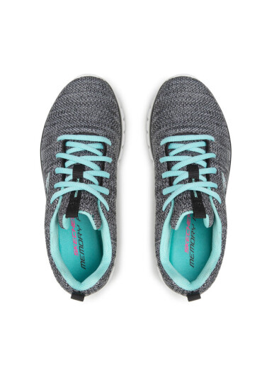 Skechers Обувки Twisted Fortune 12614/BKTQ Black/Turquoise - Mera.bg