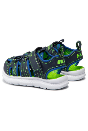 Skechers Сандали Heat Blast 400041N/NVLM Navy/Lime - Mera.bg