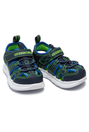 Skechers Сандали Heat Blast 400041N/NVLM Navy/Lime - Mera.bg