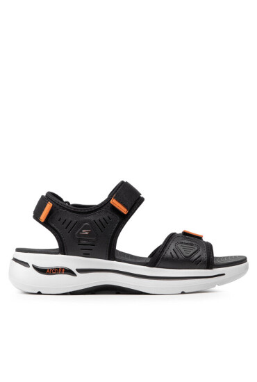 Skechers Сандали Go Walk Arch Fit Sandal 229020/BKOR Blac/Orange - Mera.bg